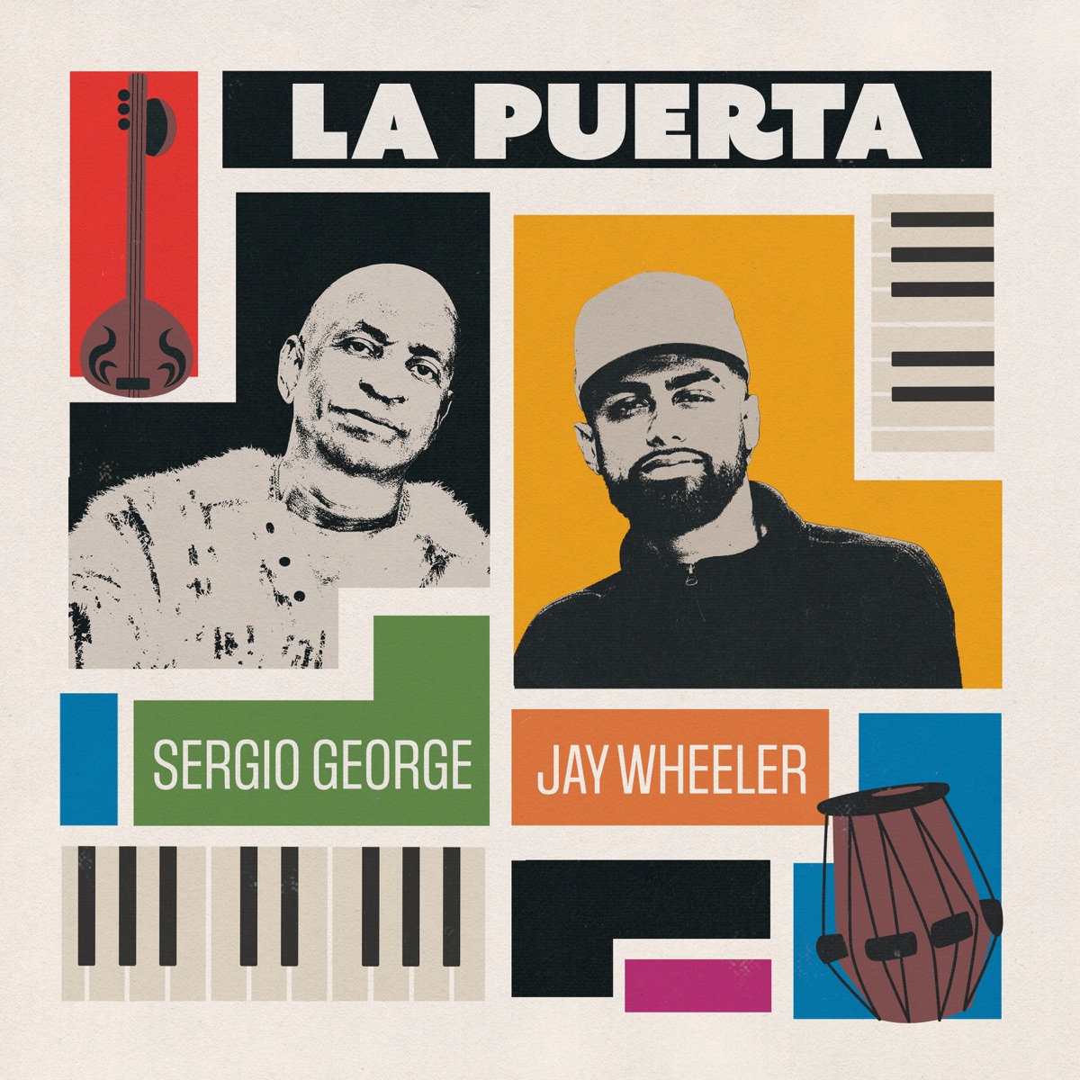 La Puerta - Single by Sergio George & Jay Wheeler album cover