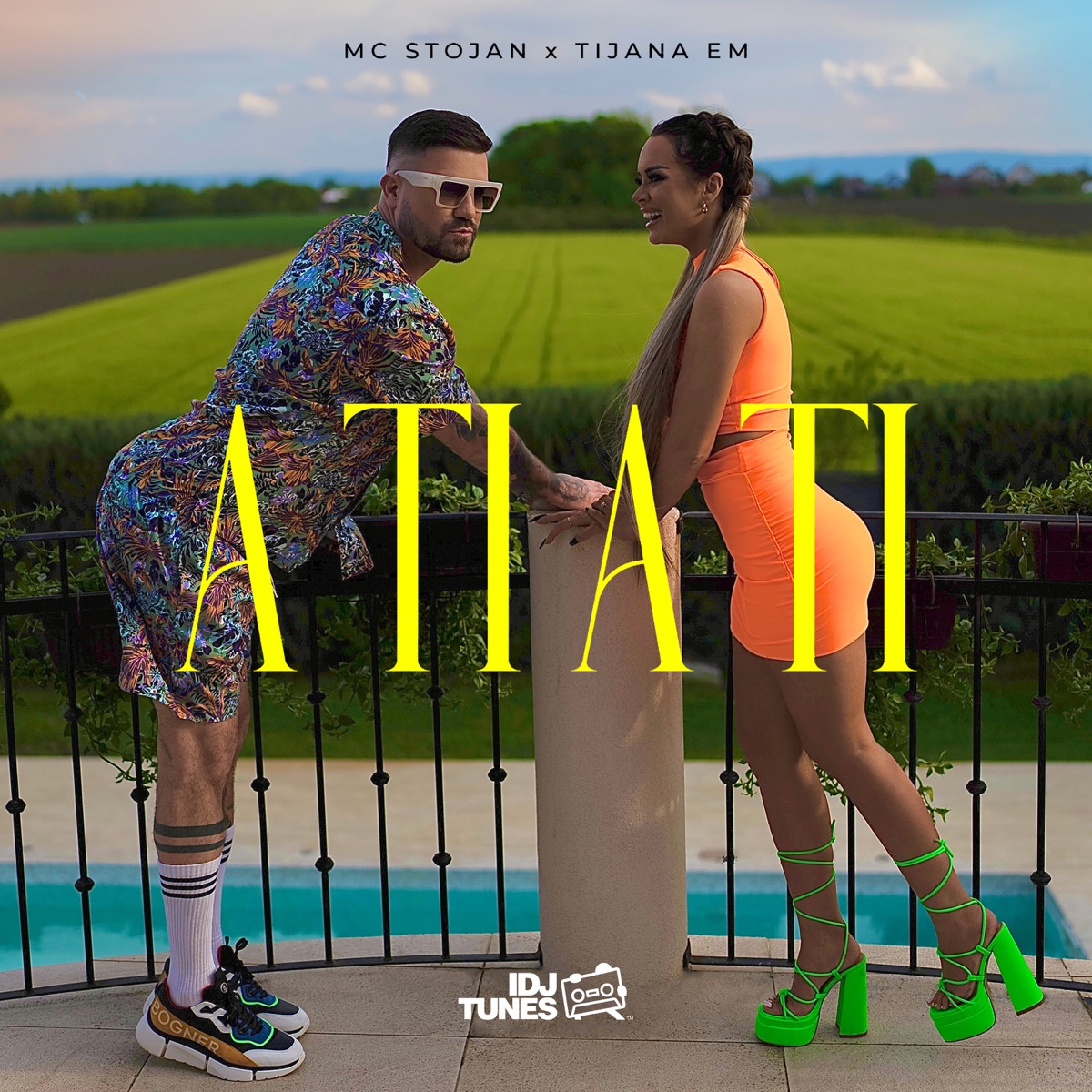 A Ti a Ti - Single by MC Stojan & Tijana eM album cover