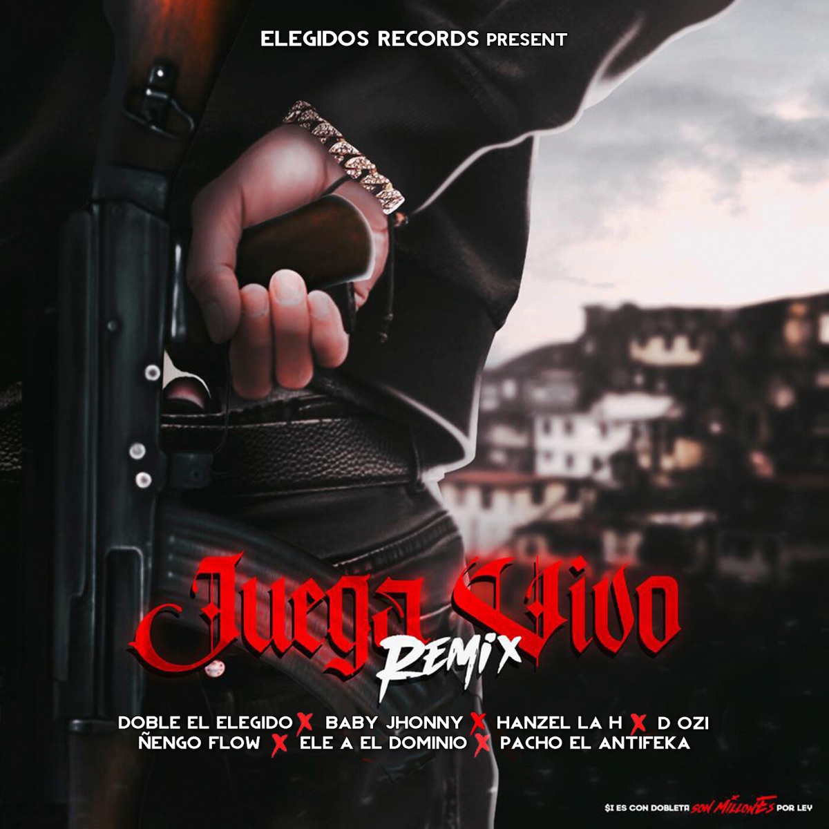 Juega Vivo (Remix) - Single by Doble El Elegido, Ñengo Flow, Ele a el Dominio, Pacho El Antifeka, Baby Johnny, Hanzel La H & D.OZi album cover