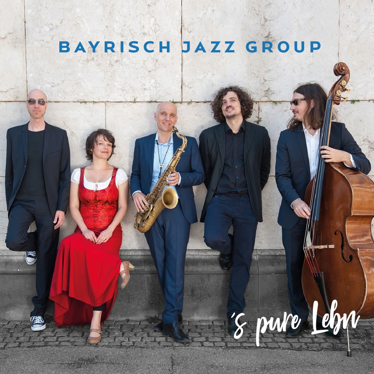's pure Lebn (feat. Hugo Siegmeth) by BAYRISCH JAZZ GROUP album cover