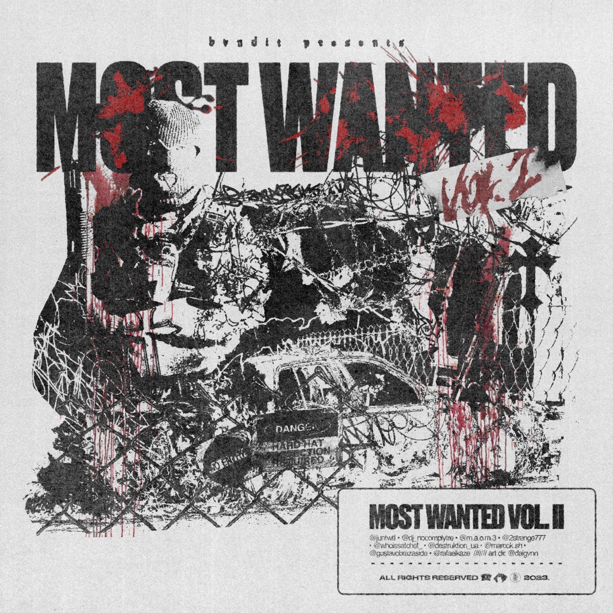 MOST WANTED vol. 2 by BVNDIT album cover