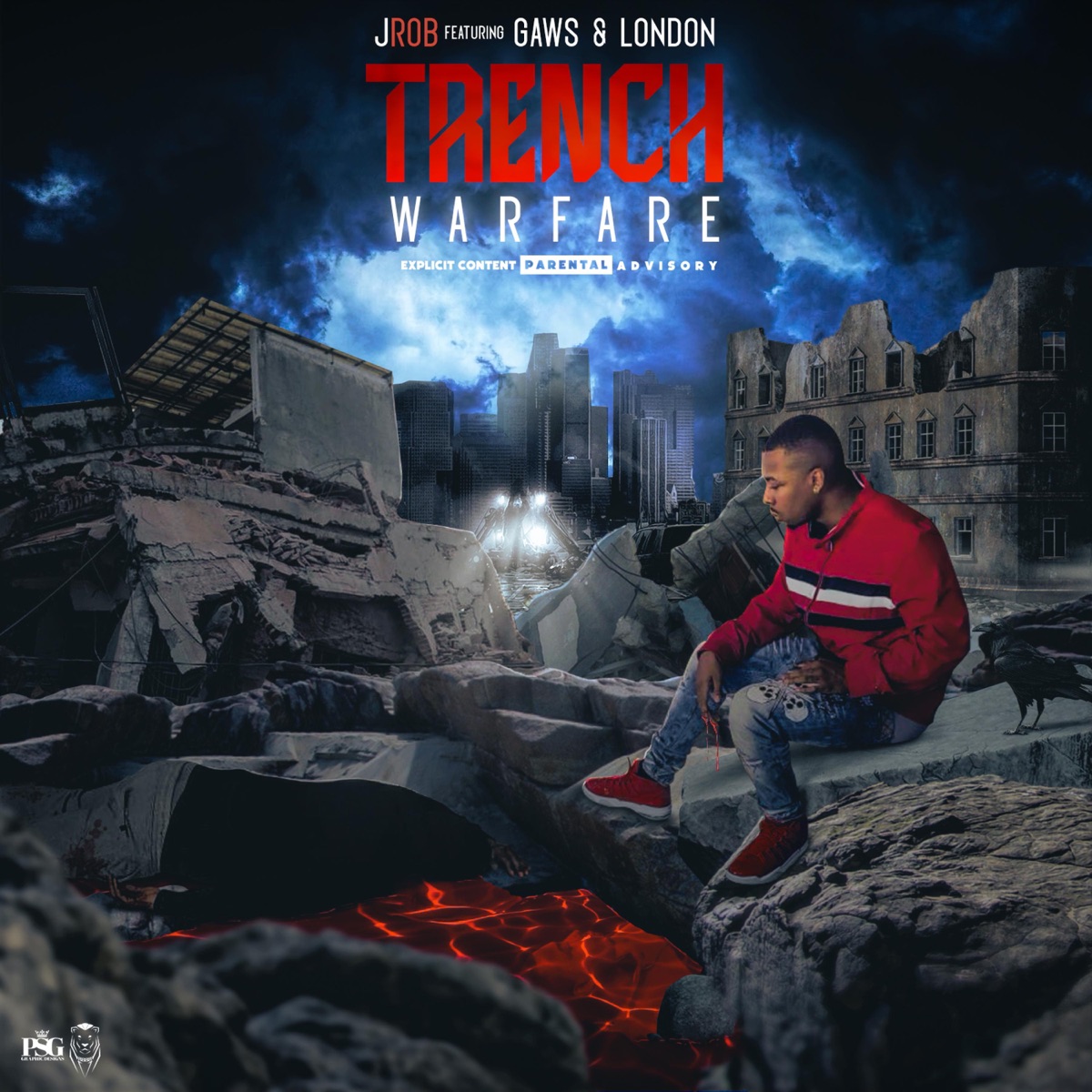 Trench Warfare by JROB album cover