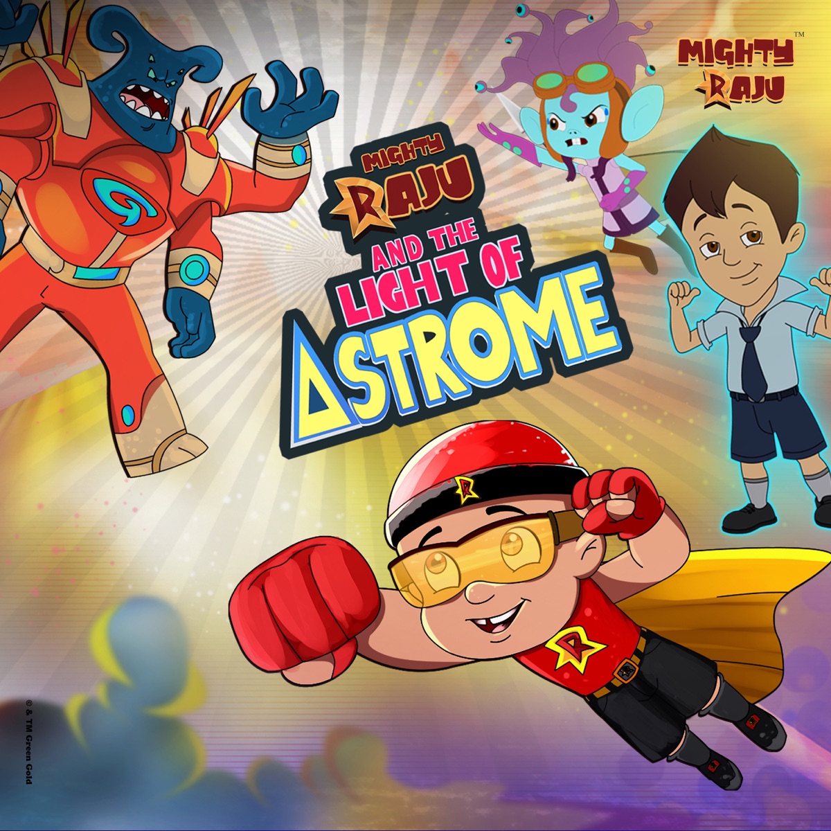 Mighty Raju - Light of Astrome - Single by Mighty Raju & Varnit Adonia album cover