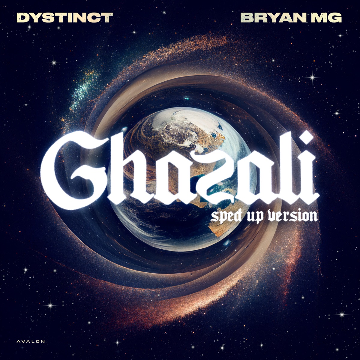 Ghazali - Sped Up (feat. Bryan Mg) - Single by DYSTINCT & Bryan Mg album cover