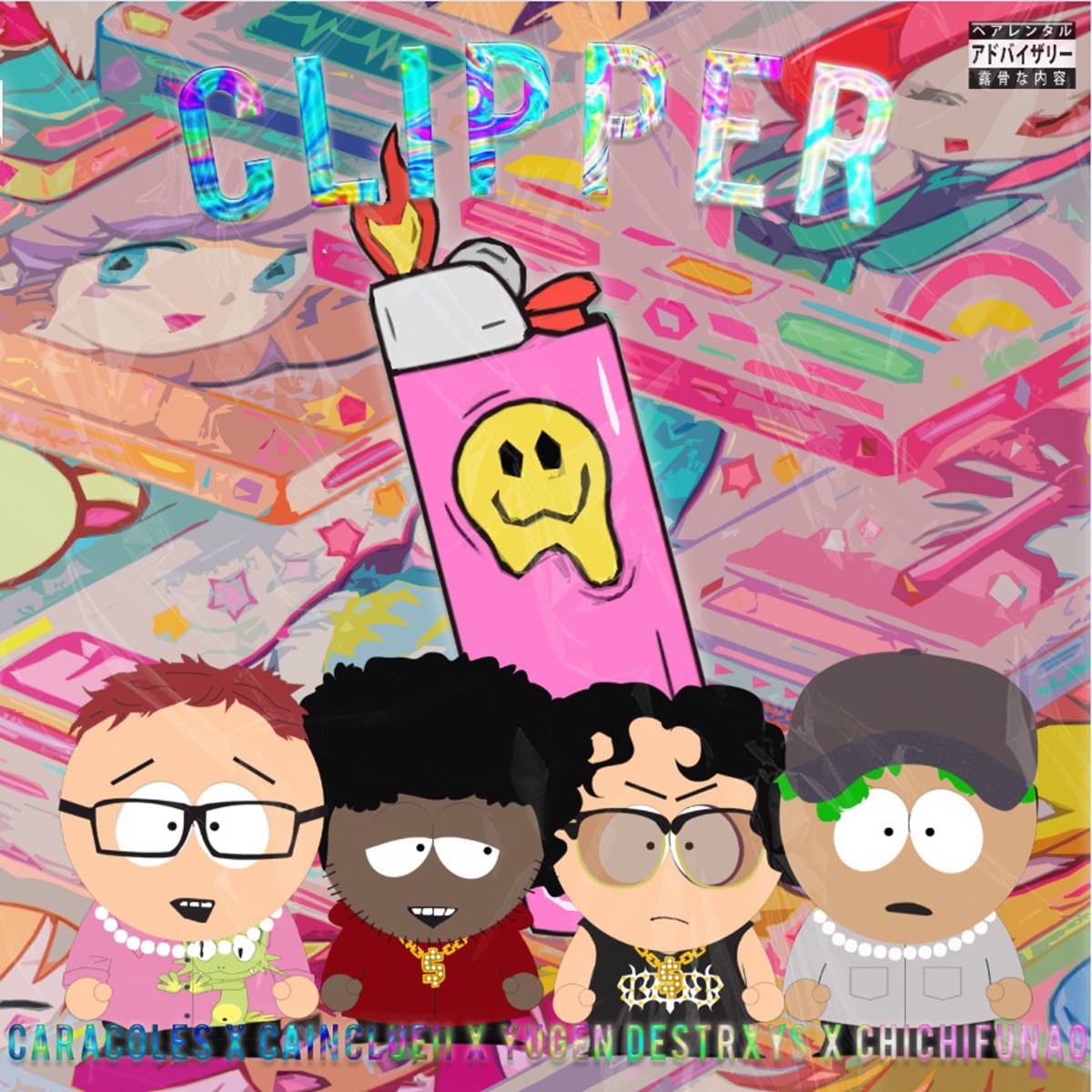 Clipper (feat. Chichifunao, Caracoles Maria Dolores, Cainclue Ii) - Single by Yugen Destrxys album cover