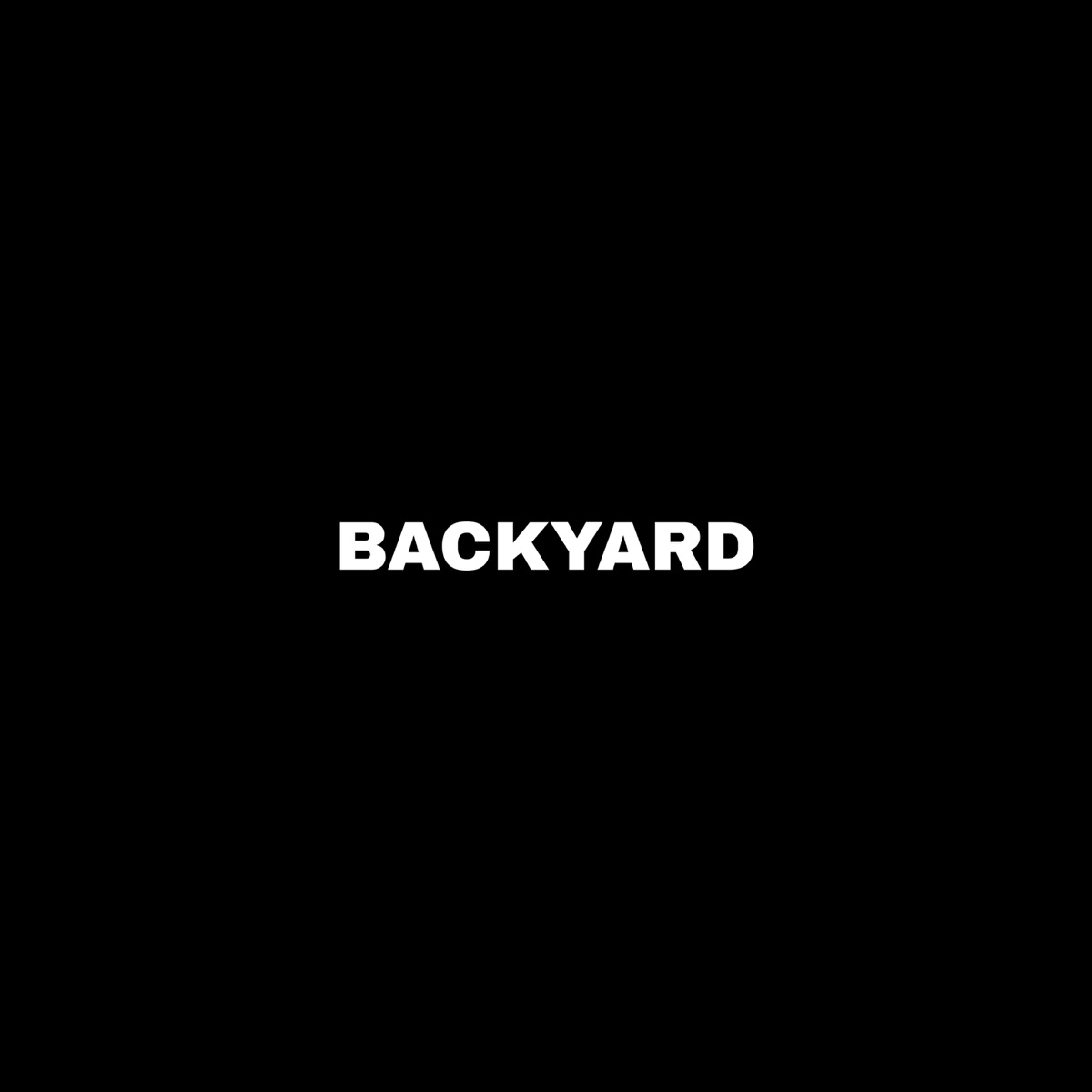 Backyard (Radio Edit) [feat. Luciano Worldwide, YOBOYCYPHER & Black T] - Single by THEBLVCKTHERAPIST album cover