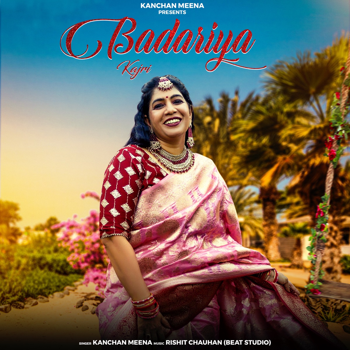 Badariya Kajri - Single by Kanchan Meena album cover