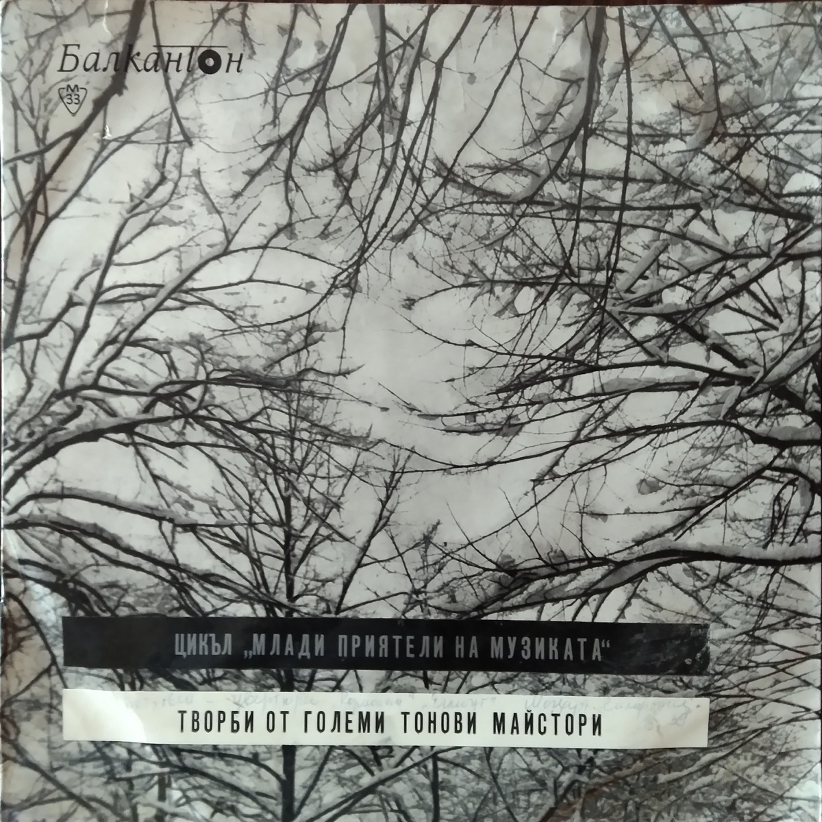 Cycle Young Friends of Music: Works by Great Tone Masters by Vassil Stefanov, Ilia Temkov, Bulgarian National Radio Symphony Orchestra & Rousse Philharmonic Orchestra album cover