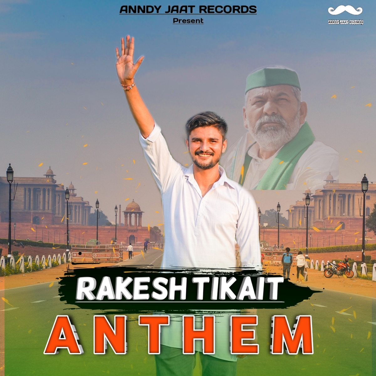 Rakesh Tikait Anthem - Single by Anndy Jaat album cover