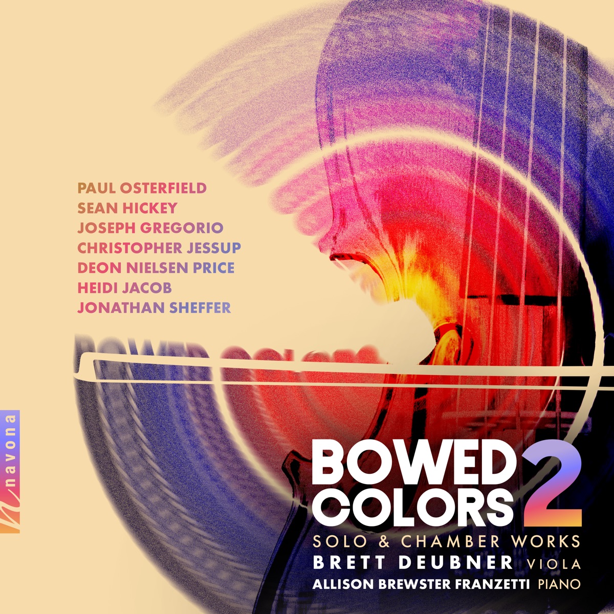 Bowed Colors Vol. 2 by Brett Deubner & Allison Brewster Franzetti album cover