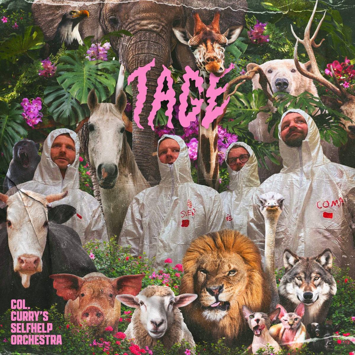 Col. Curry's Selfhelp Orchestra - EP by Tage album cover