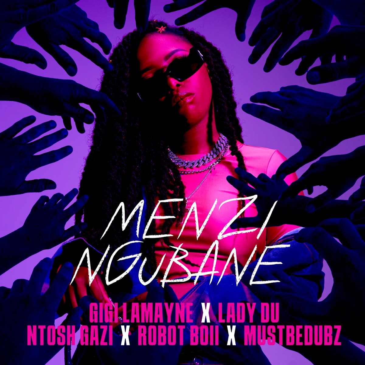 Menzi Ngubane (feat. Ntosh Gazi & Mustbedubz) - Single by Gigi Lamayne, Lady Du & Robot Boii album cover