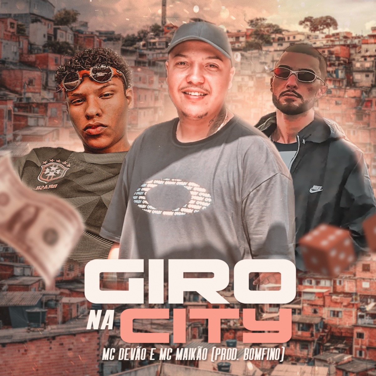 Giro na City - Single by Mc Devão, Maikão & Bomfino album cover