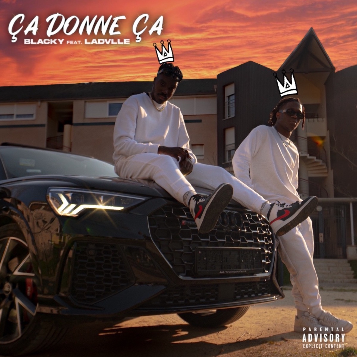 Ça donne ça - Single by Blacky & LaDvlle album cover