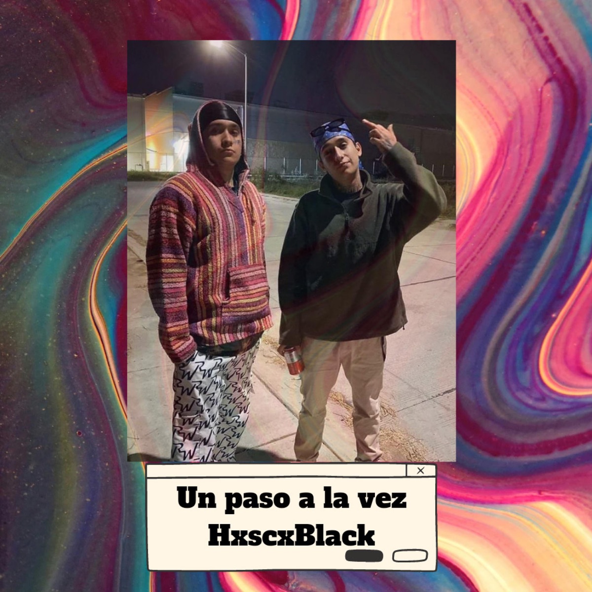 UN PASO A LA VEZ - Single by Crudo Eden & Hxscx Black album cover