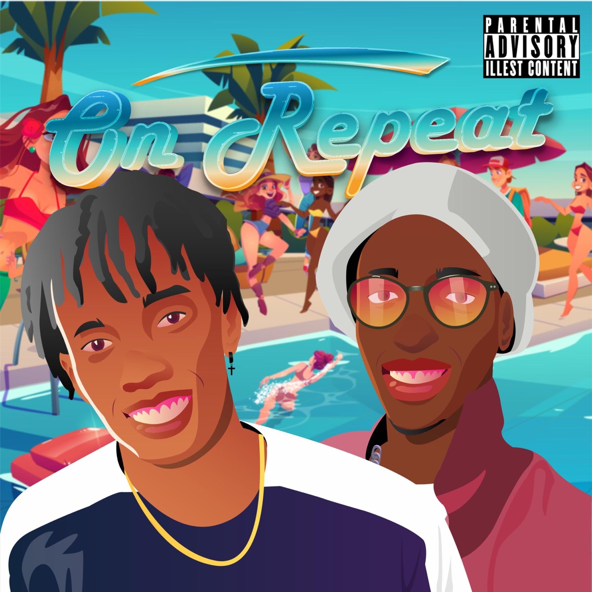 On Repeat (feat. Dizzy) - Single by D Mystic album cover
