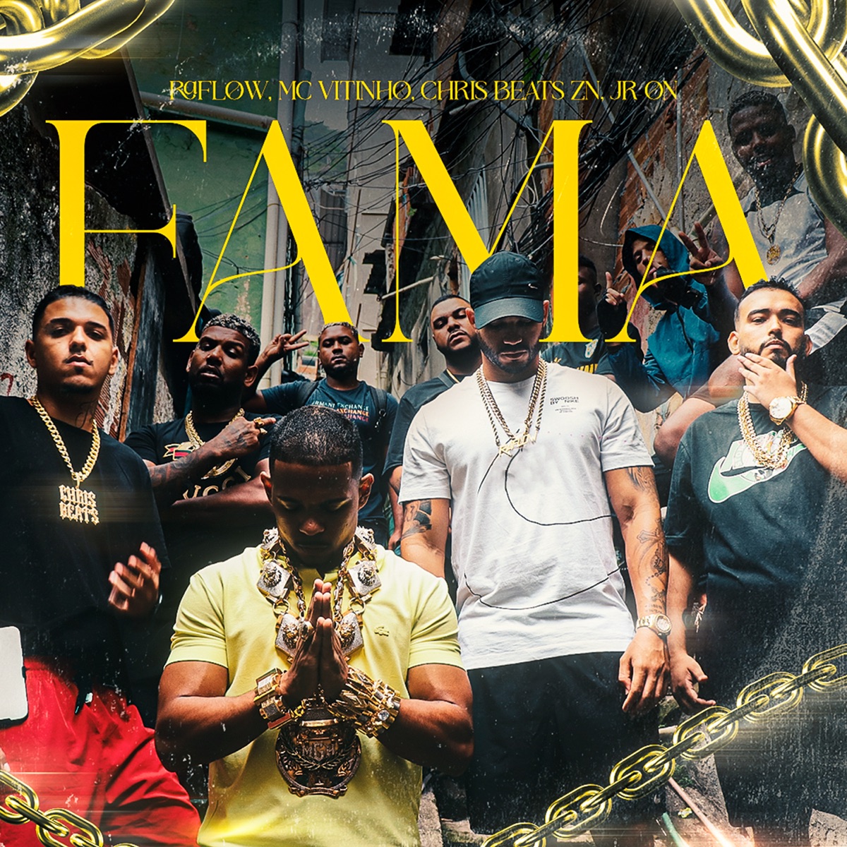 Fama - Single by Chris Beats Zn, Mc Vitinho, JR ON & Raflow album cover