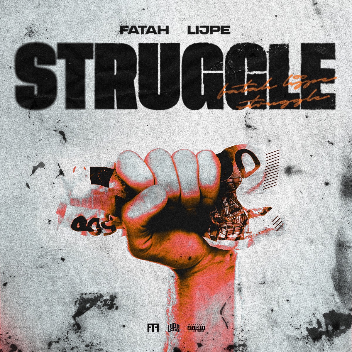 Struggle - Single by Fatah & Lijpe album cover