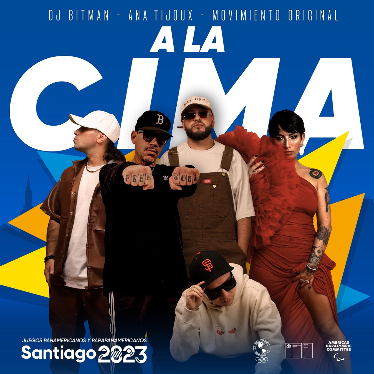 A la Cima - Single by DJ Bitman, Ana Tijoux & Movimiento Original album cover