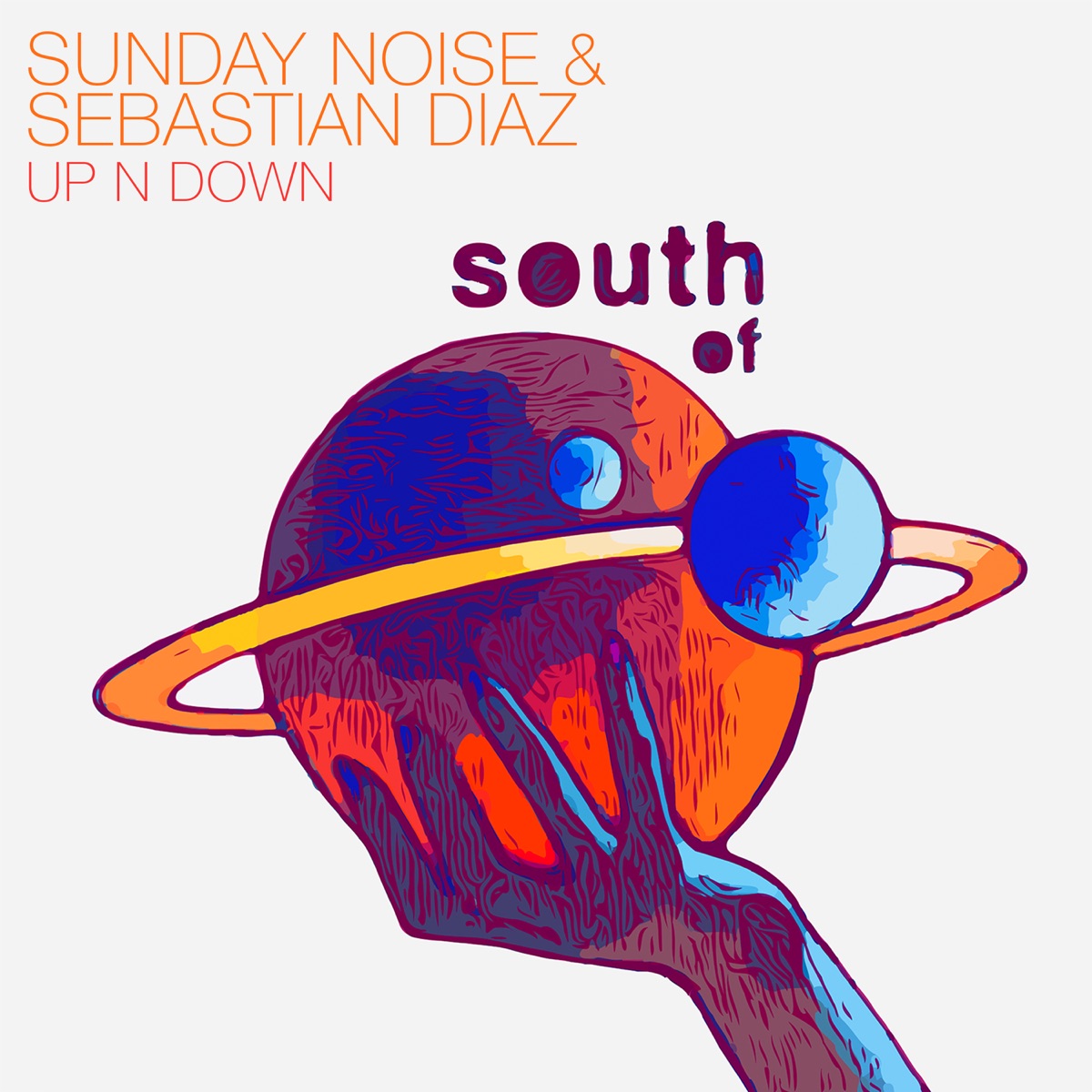 Up N Down - Single by Sunday Noise & Sebastian Diaz album cover
