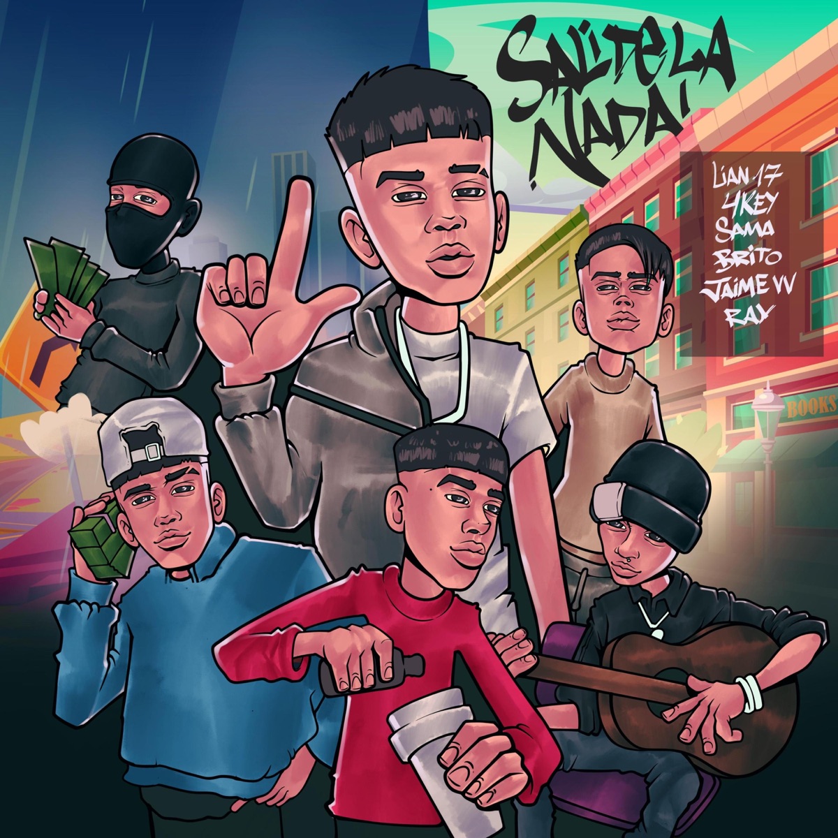 SALI DE LA NADA by Lian17 album cover