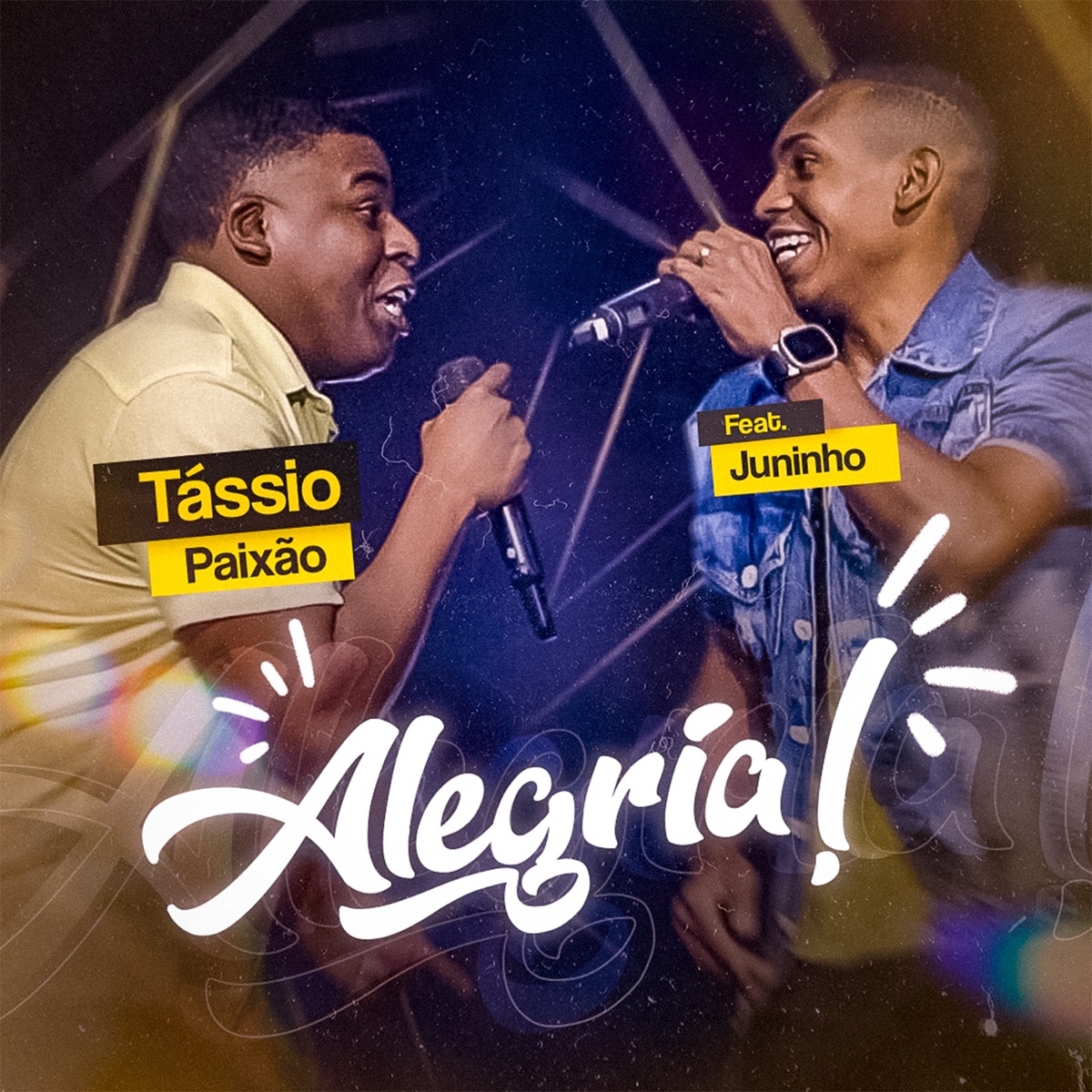 Alegria (feat. Mc Juninho) - Single by Tassio Paixão album cover