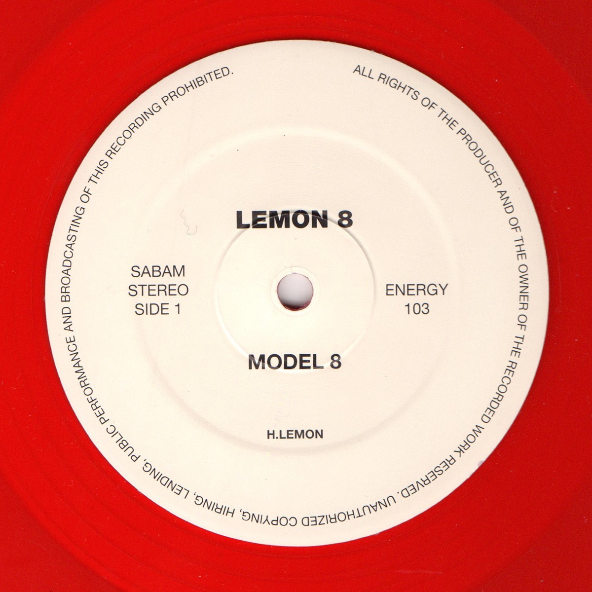 Model8 - Single by Lemon8 album cover