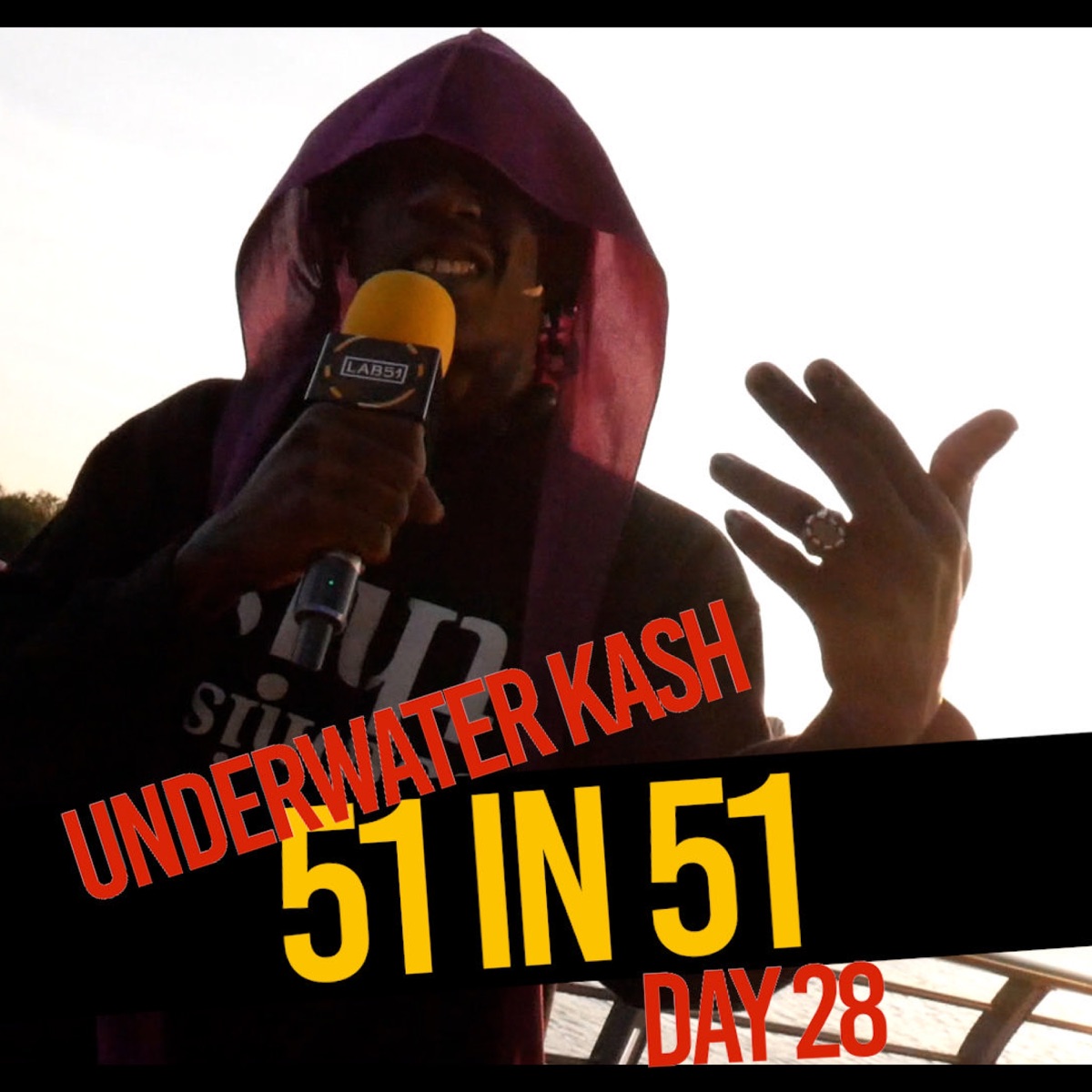 #51in51 Freestyle (Day28) (feat. Underwaterkash) - Single by Lab51 album cover