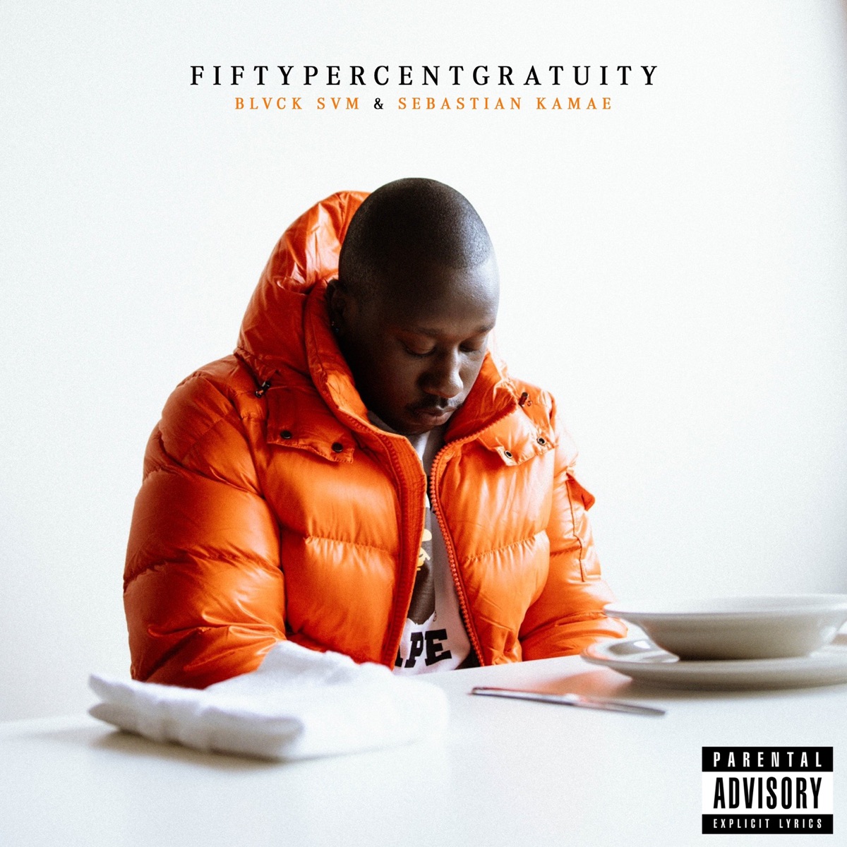 fiftypercentgratuity - EP by Blvck Svm & Sebastian Kamae album cover