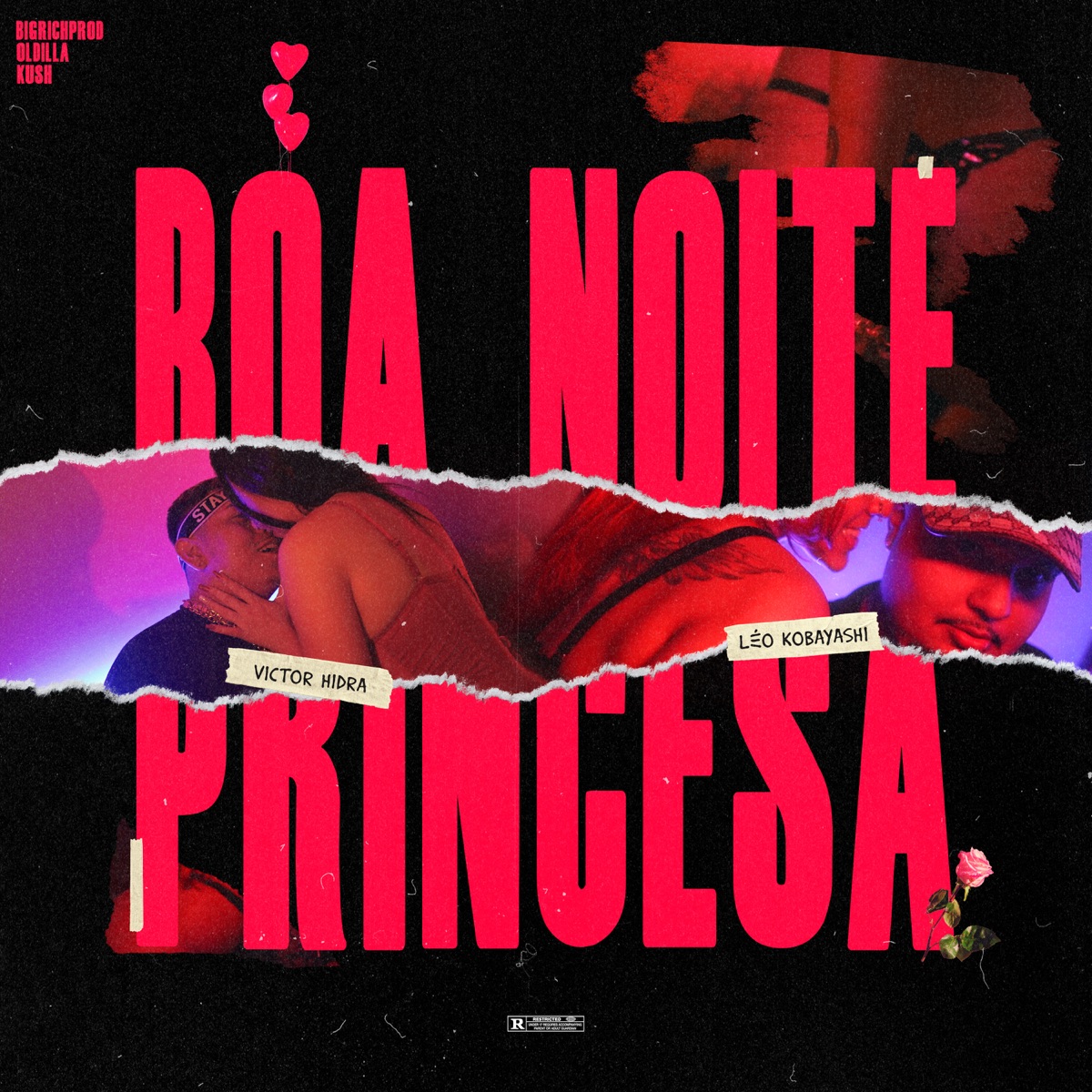 Boa Noite Princesa - Single by KUSH, Léo Kobayashi, Victor Hidra, bigrichprod & Oldilla album cover