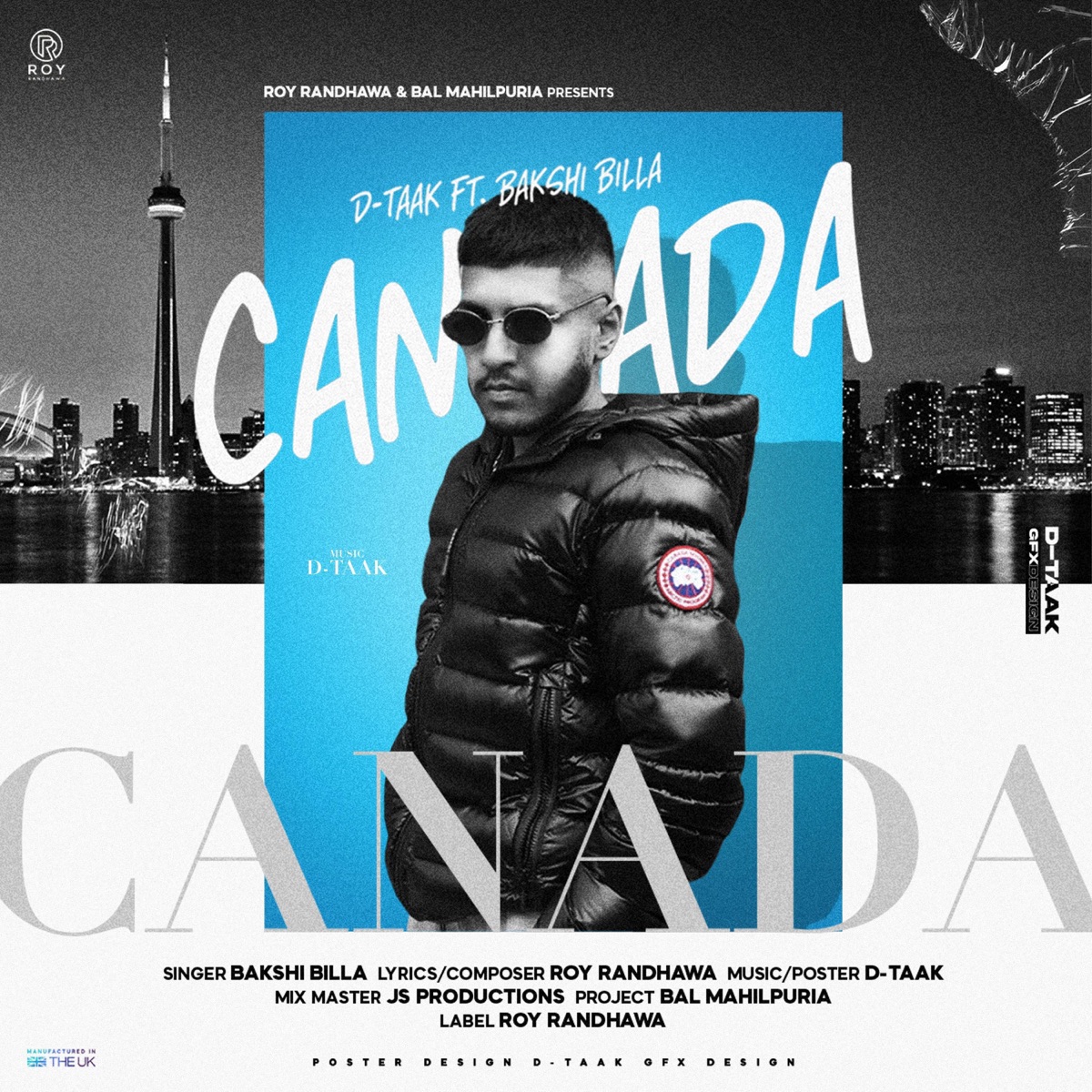 Canada (feat. Bakshi Billa) - Single by D-Taak album cover