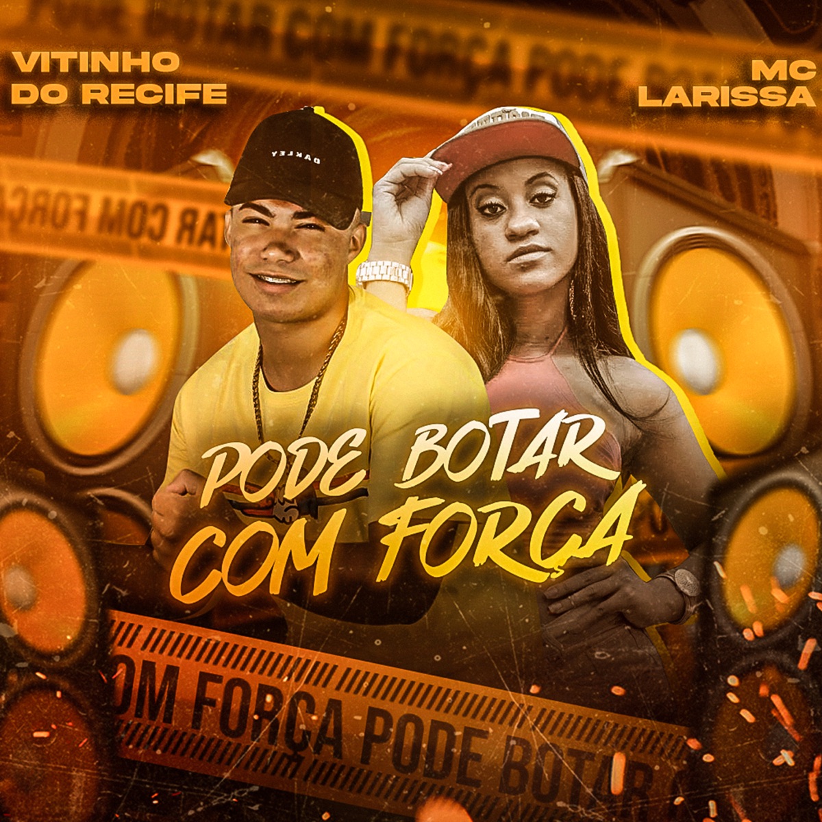 Pode Botar Com Força (feat. Mc Larissa) - Single by Vitinho do Recife album cover