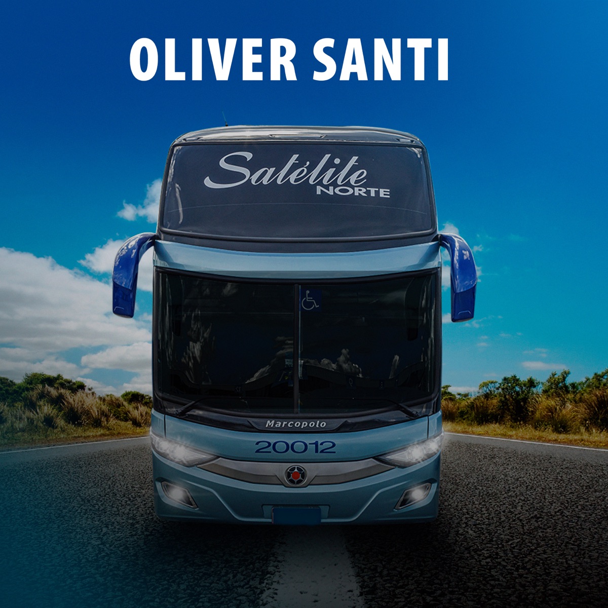 Satélite Norte - Single by Oliver Santi album cover