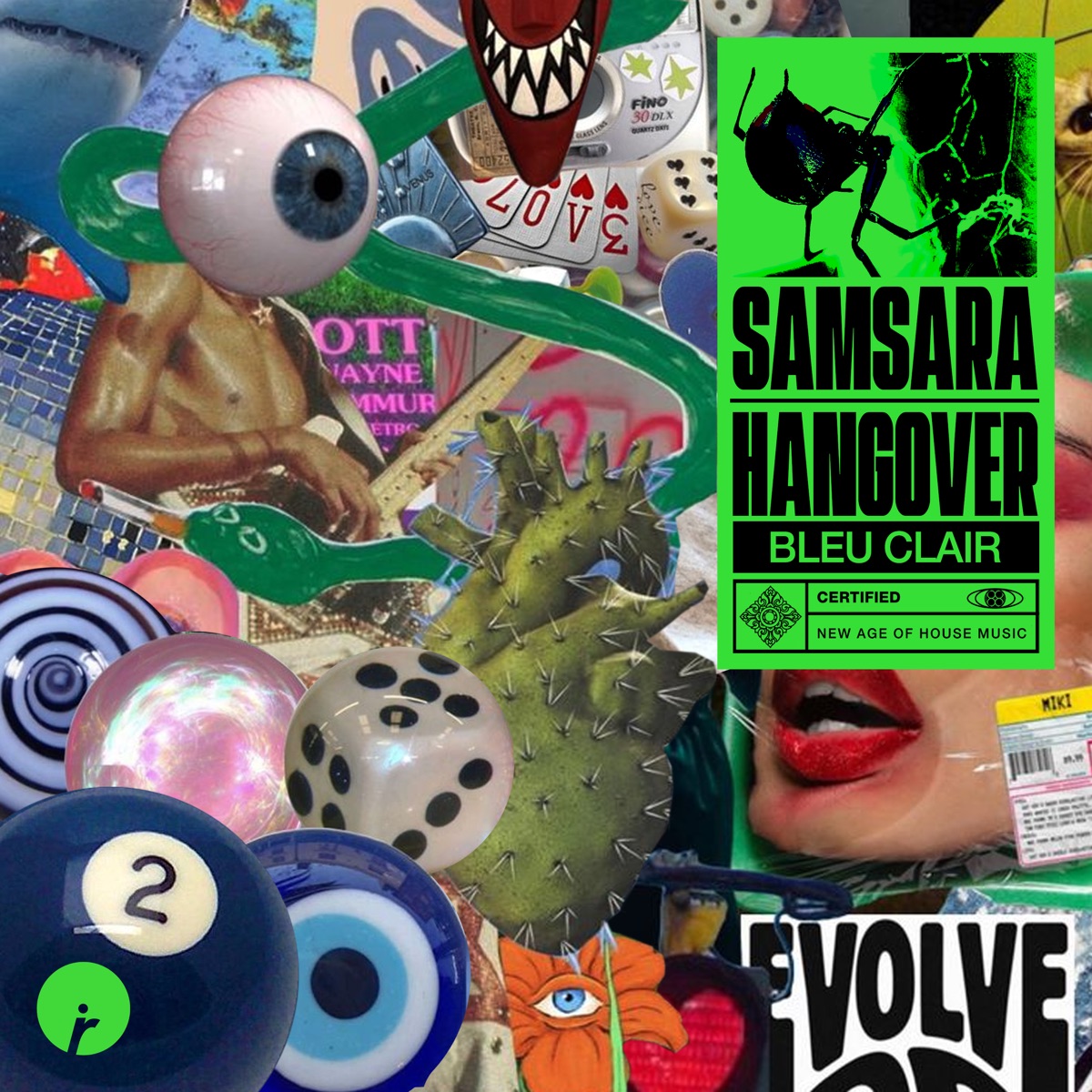 Samsara / Hangover - Single by Bleu Clair album cover