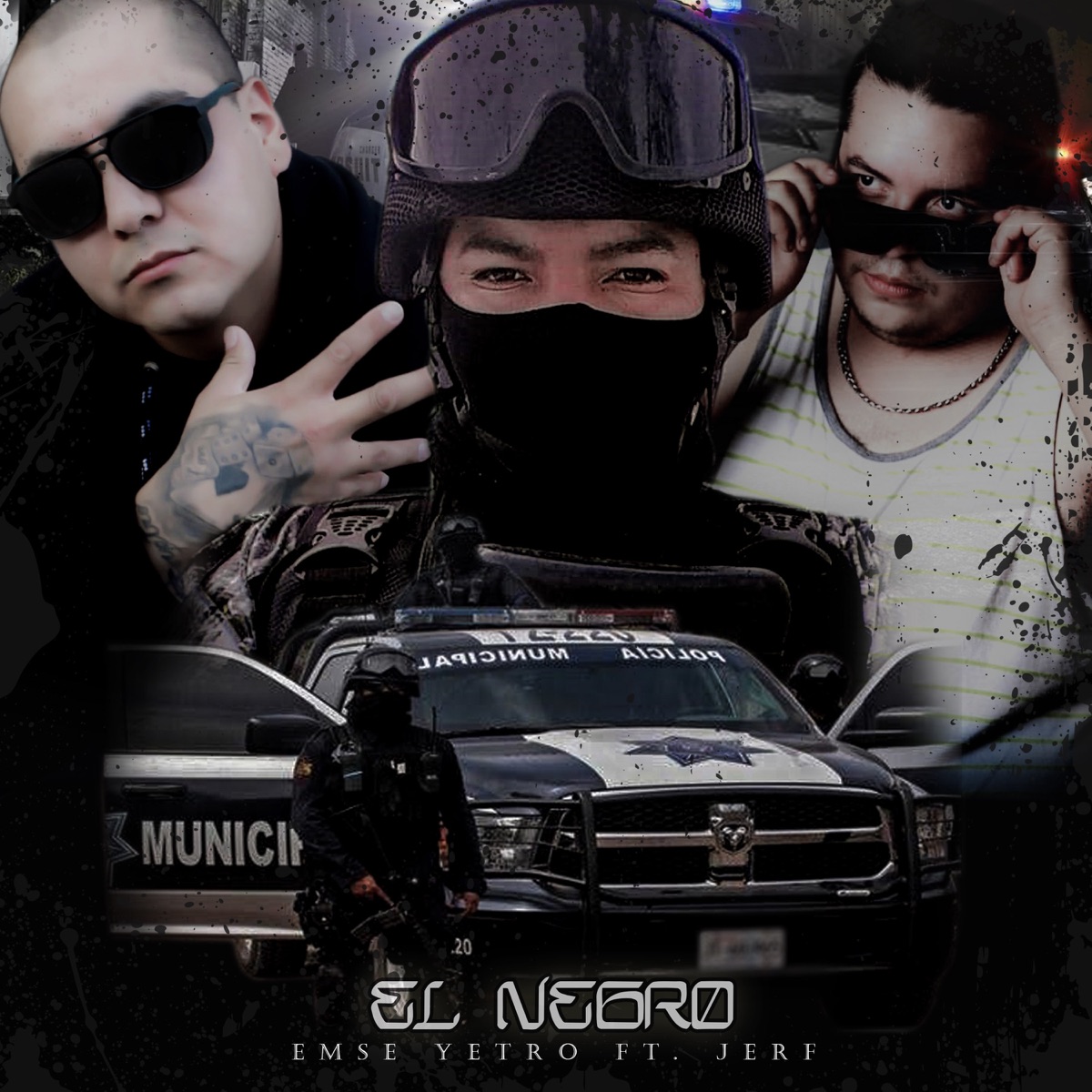 El Negro (feat. JERF) - Single by Emse Yetro album cover