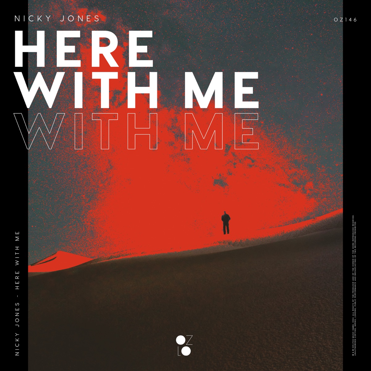 Here With Me - Single by Nicky Jones album cover