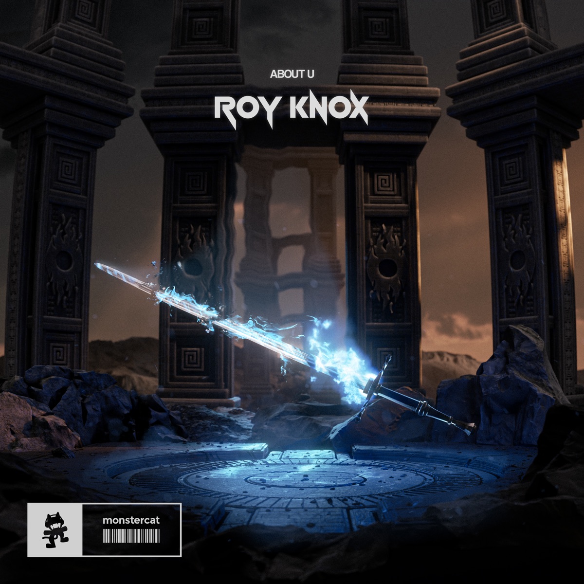 About U - Single by ROY KNOX album cover