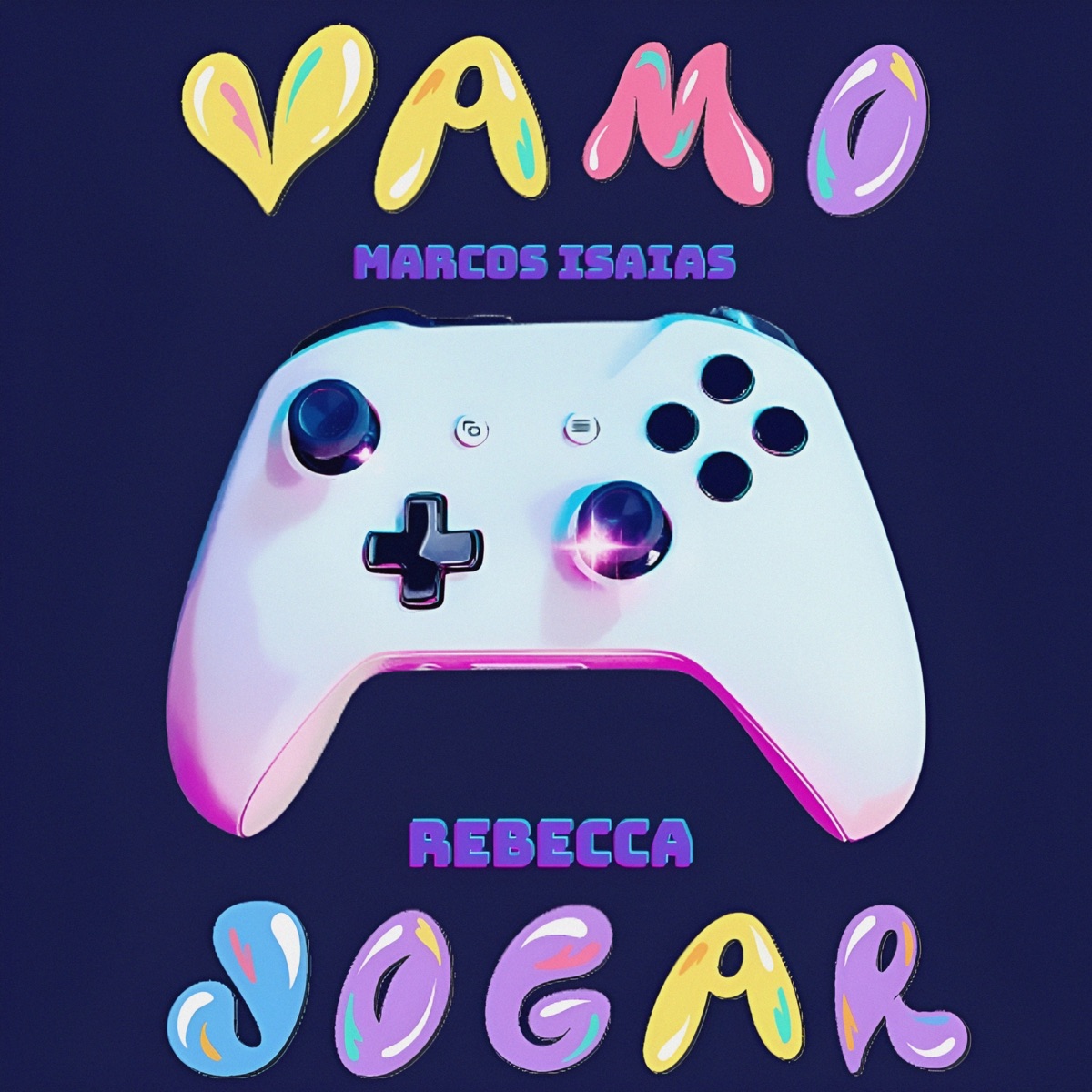 Vamo Jogar (feat. Rebecca Daysi) - Single by Marcos isaias album cover