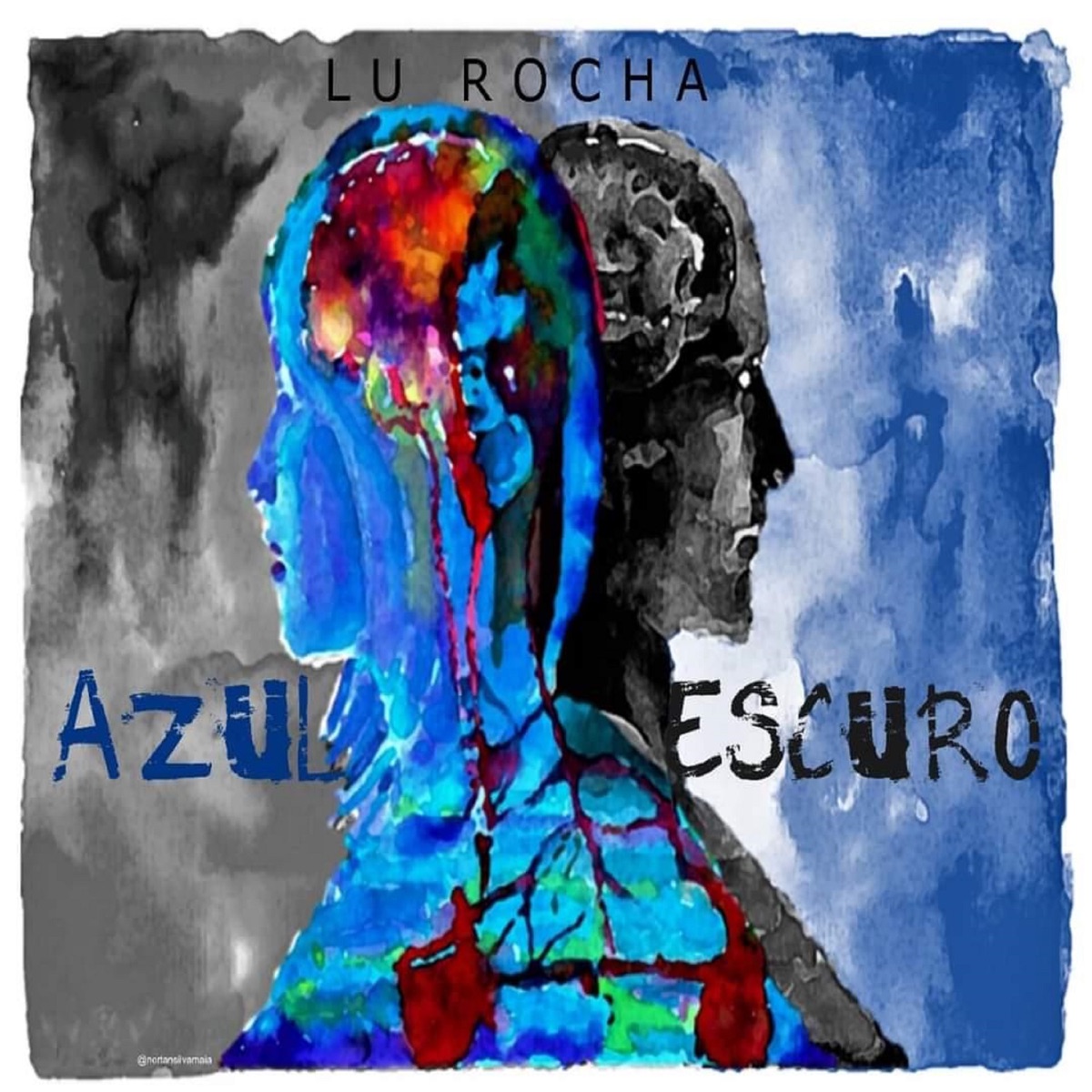 Azul Escuro by Lu Rocha album cover