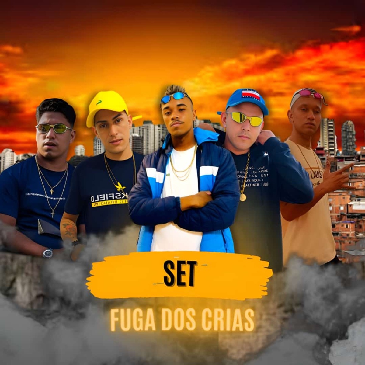 Set Fuga dos Cria - Single by Mc Ferrera 019, Mc lukinhas da bx, Mc Vitinho & Thales mc album cover