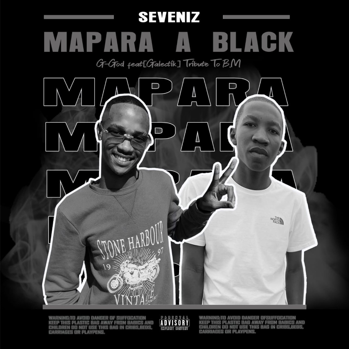Mapara a Black (feat. Seveniz & Galectik) - Single by G-God album cover