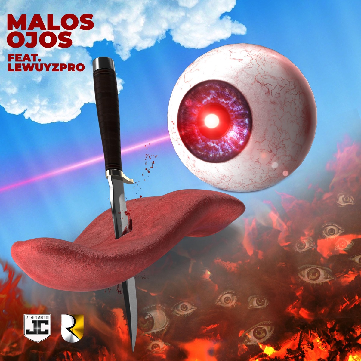 Malos Ojos (feat. Lewuyzpro) - Single by Raiko Jam album cover