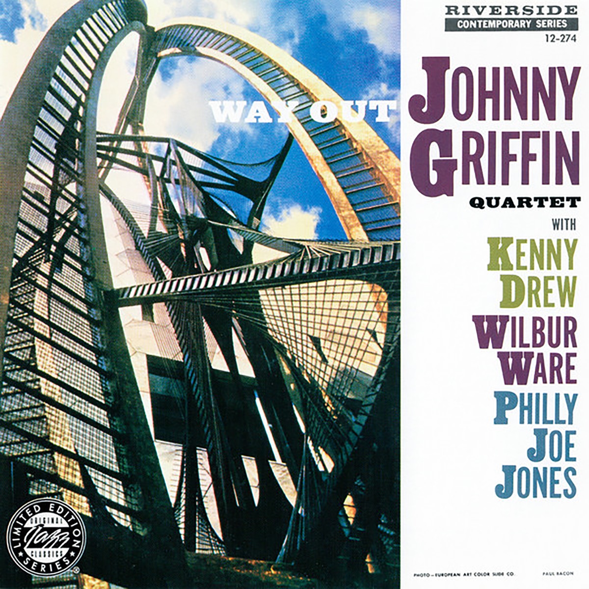 Way Out! by Johnny Griffin Quartet album cover