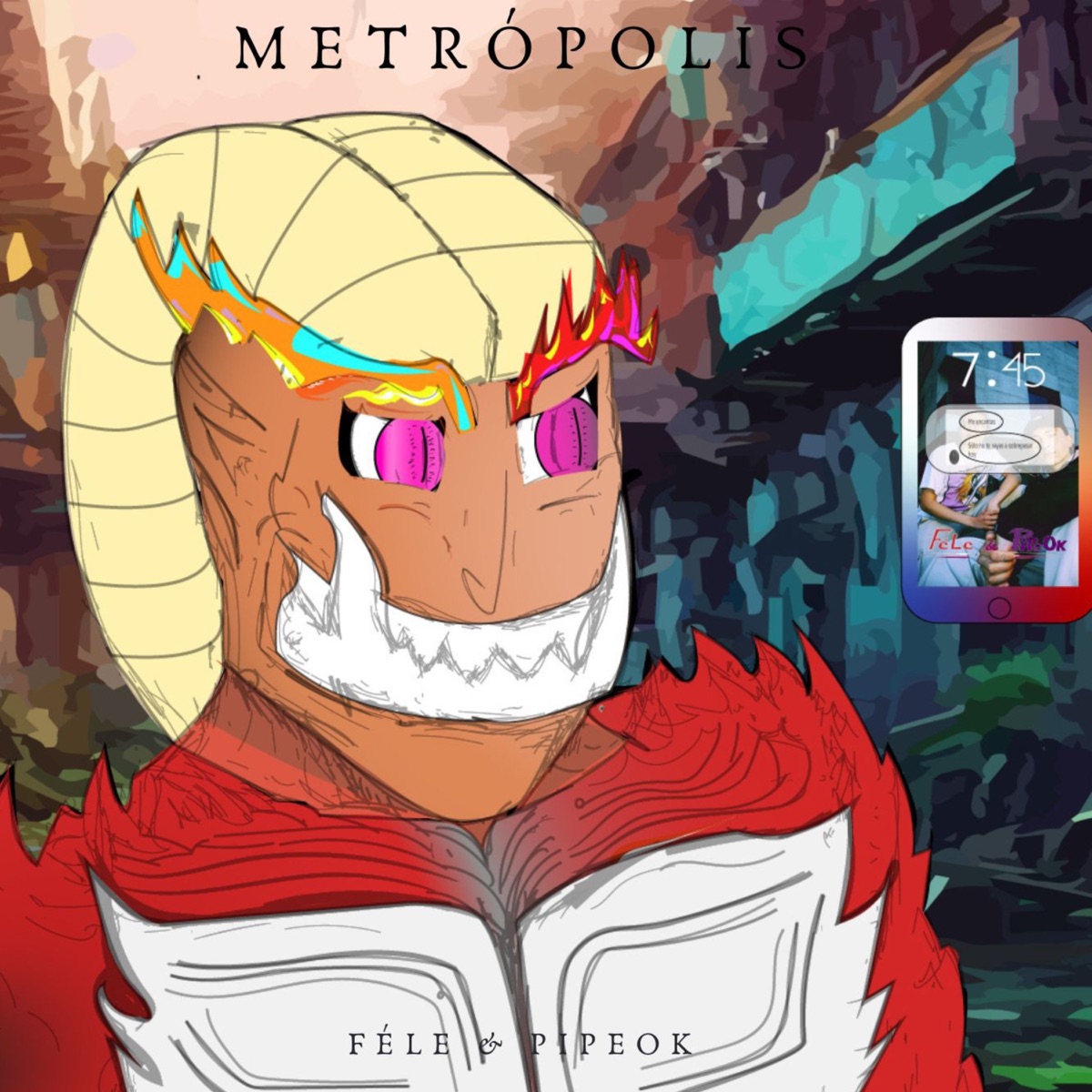 Metrópolis - Single by Féle & Pipeok album cover