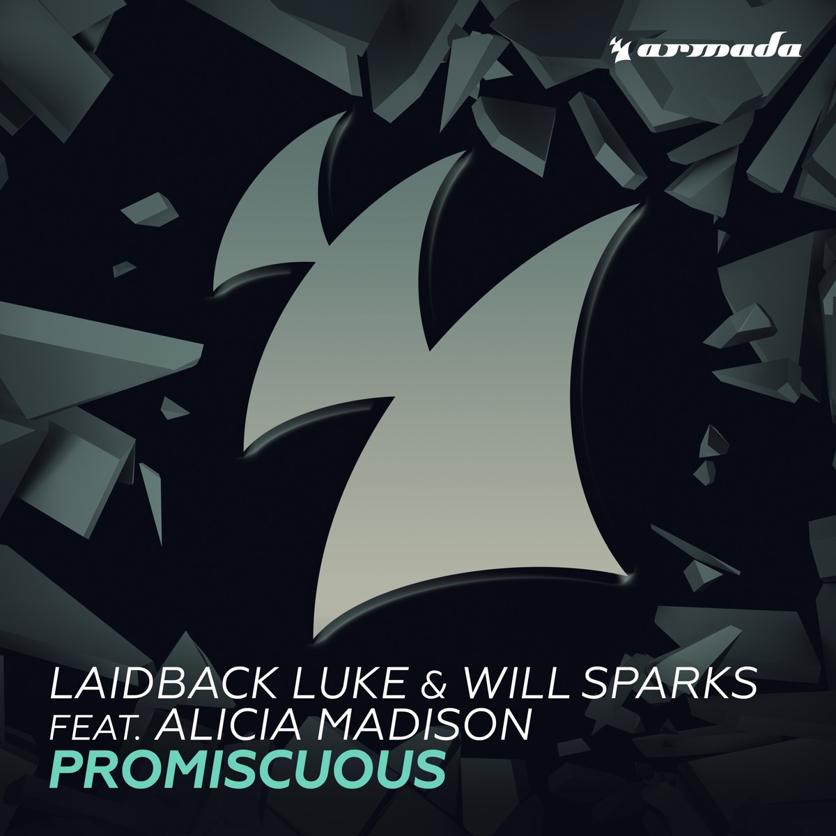 Promiscuous (feat. Alicia Madison) - Single by Laidback Luke & Will Sparks album cover