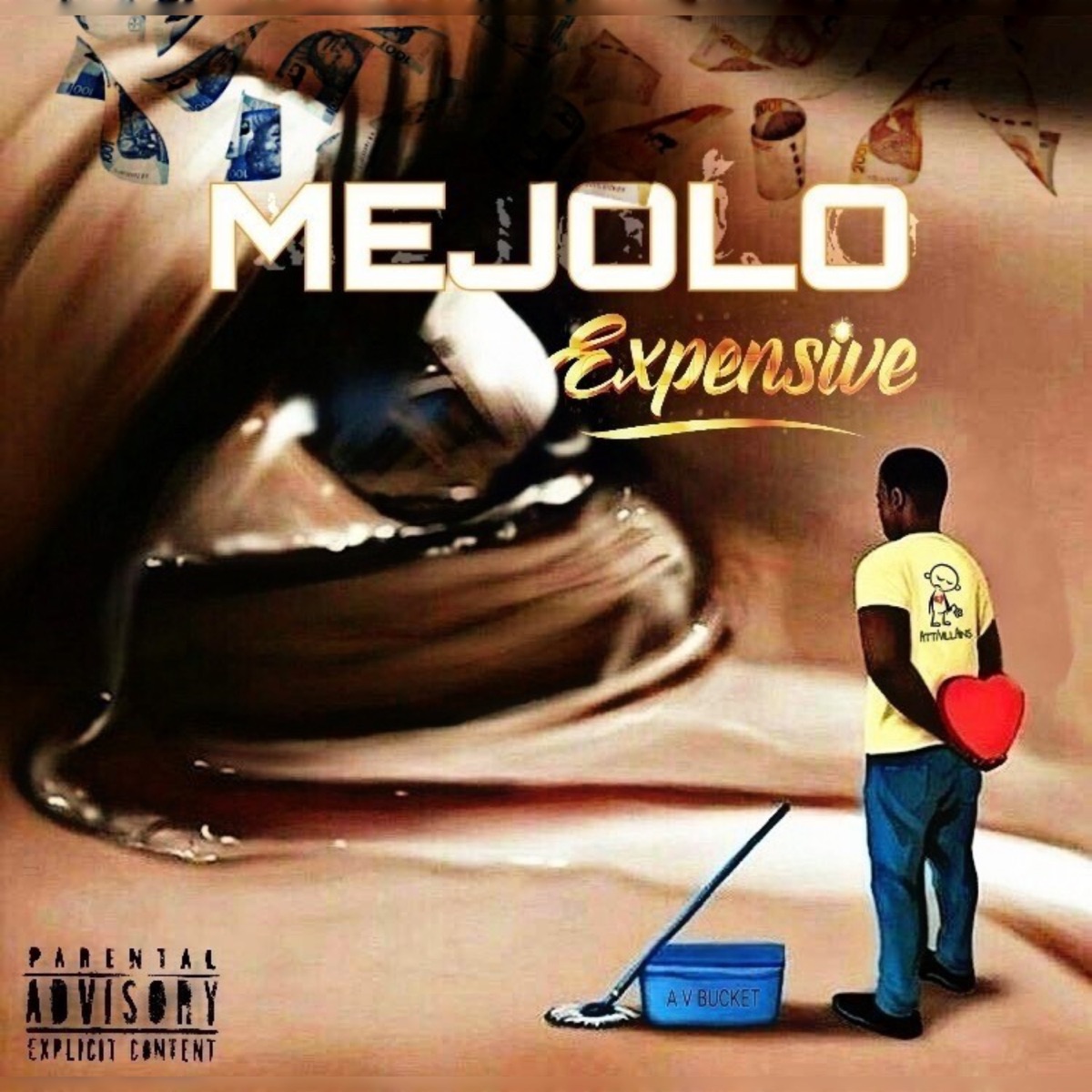 Mejolo Expensive - EP by Jak'less, Steeboy Axwell & Xylokeyz album cover