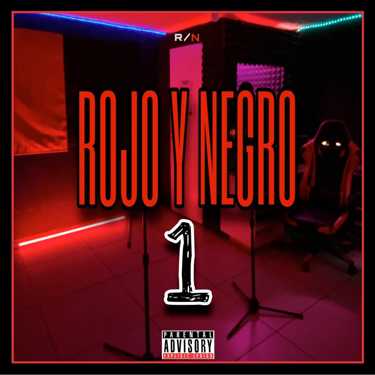 Rojo y Negro 1. (feat. YNG Moon, Carpio ZJF & $tich) - Single by Flech in the Real, Asaf & Finic album cover