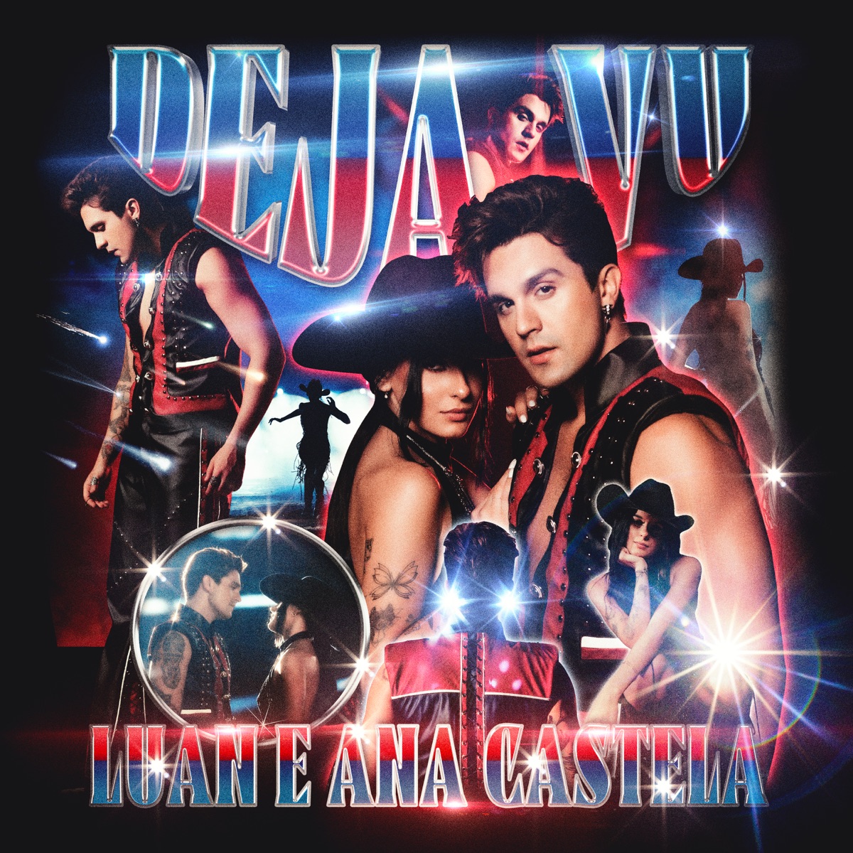 DEJA VU - Single by Luan Santana & Ana Castela album cover