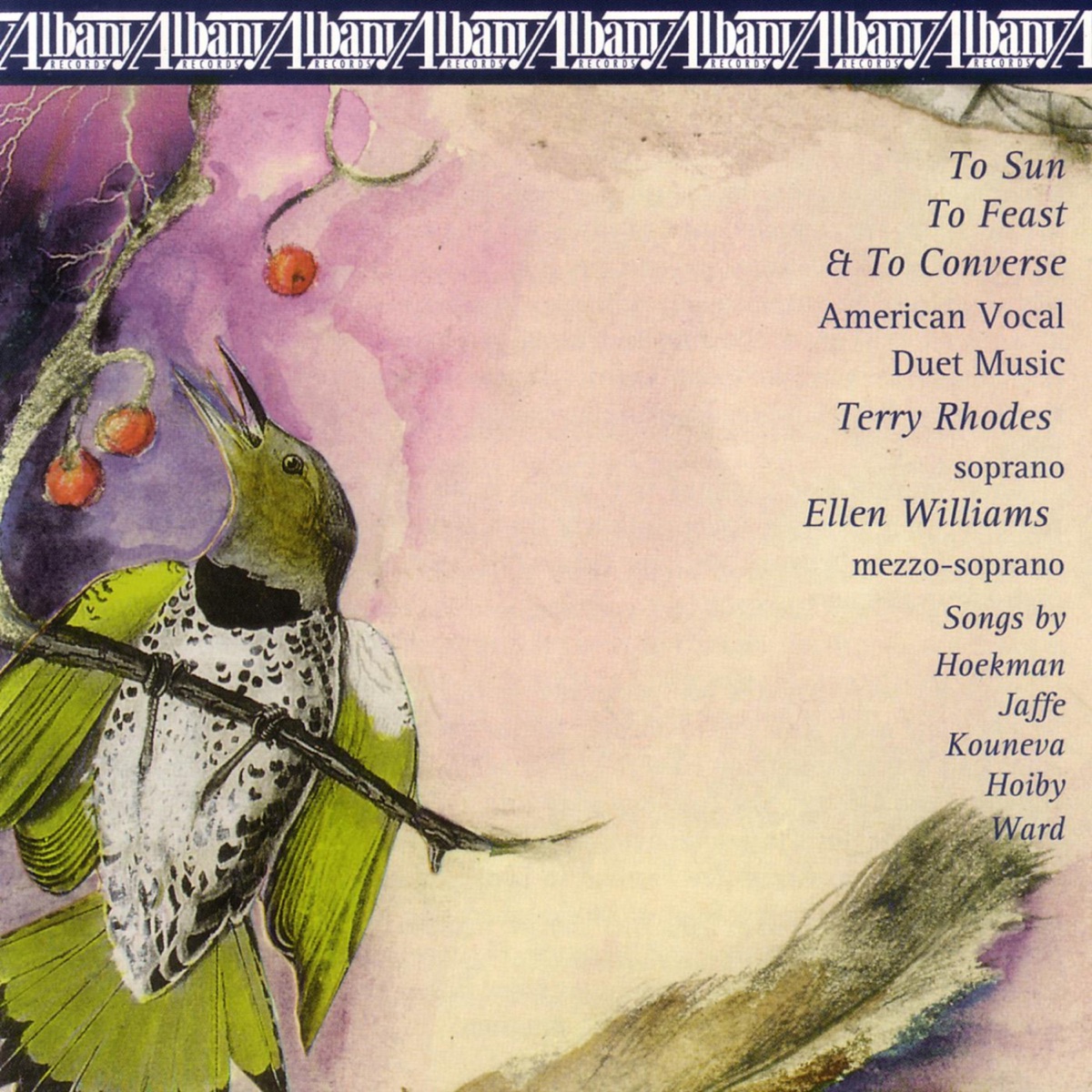 To Sun, to Feast & to Converse by Terry Rhodes album cover