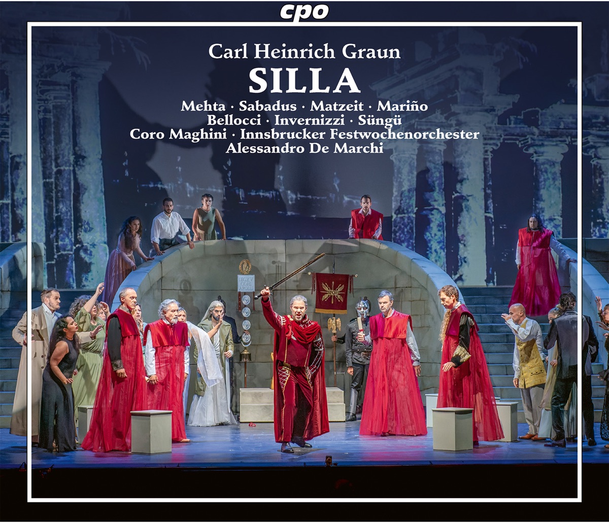 Graun: Silla, GraunWV B:I:27 by Bejun Mehta, Valer Sabadus, Innsbrucker Festwochenorchester & Alessandro De Marchi album cover